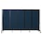 National Public Seating NPS Room Divider, 6' Height, 5 Sections, Blue RDB6-5PT04 - alternate 1